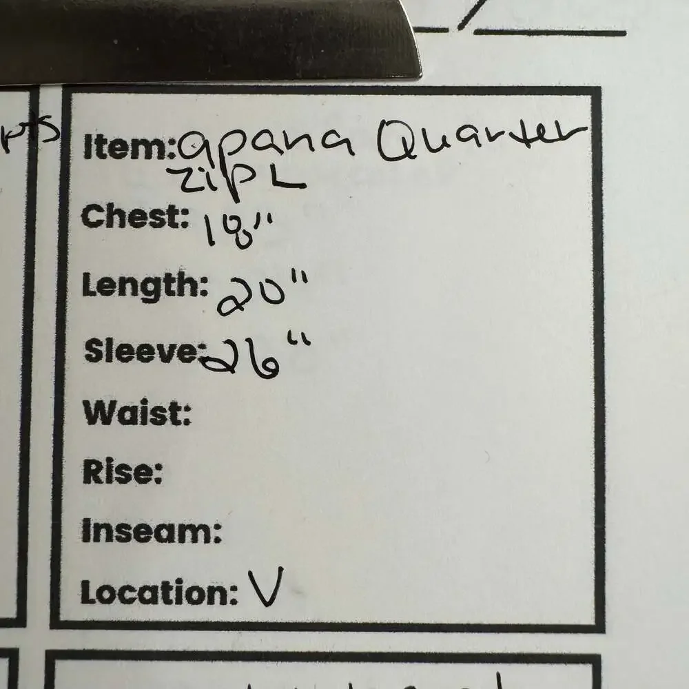 APANA Women's Burgundy Mauve Quarter Zip Pullover Zen Chaser Top Size L - Picture 7 of 7